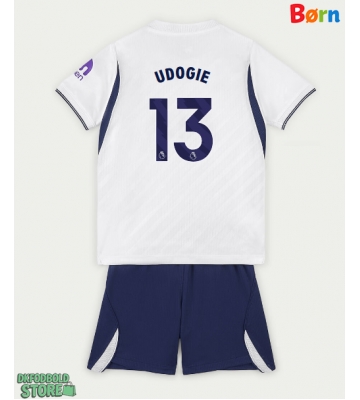 Tottenham Hotspur Destiny Udogie #13 Replika Babytøj Hjemmebanesæt Børn 2026-27 Kortærmet (+ Korte bukser)